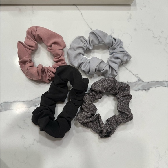 lululemon athletica Other - lululemon hair scrunchies, set of 4